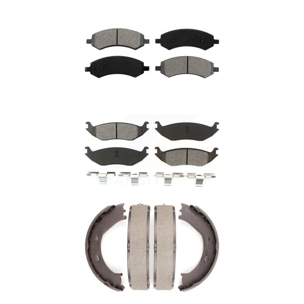 Transit Auto - KSN-100676 - Front and Rear Disc Brake Pad Kits image 1