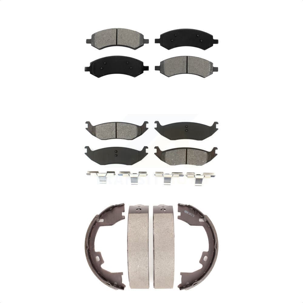 Transit Auto - KSN-100678 - Front and Rear Disc Brake Pad Kits image 1