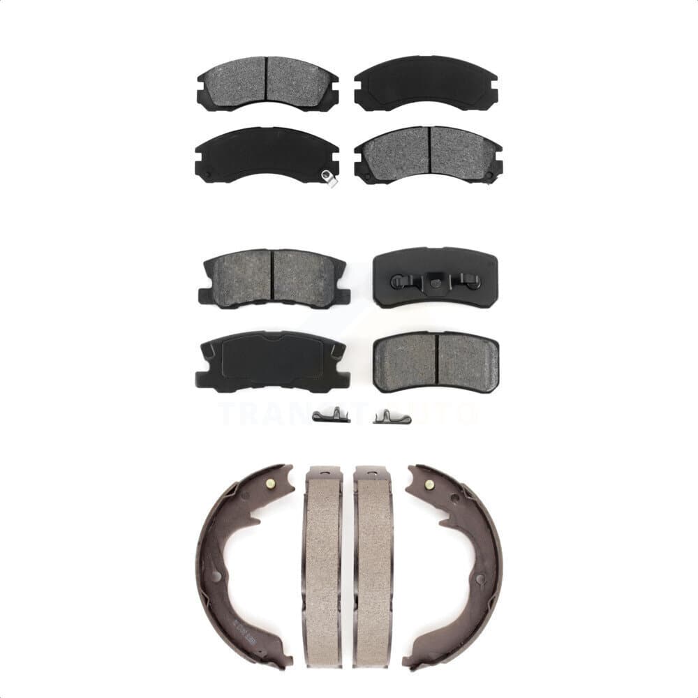 Transit Auto - KSN-100683 - Front and Rear Disc Brake Pad Kits image 1