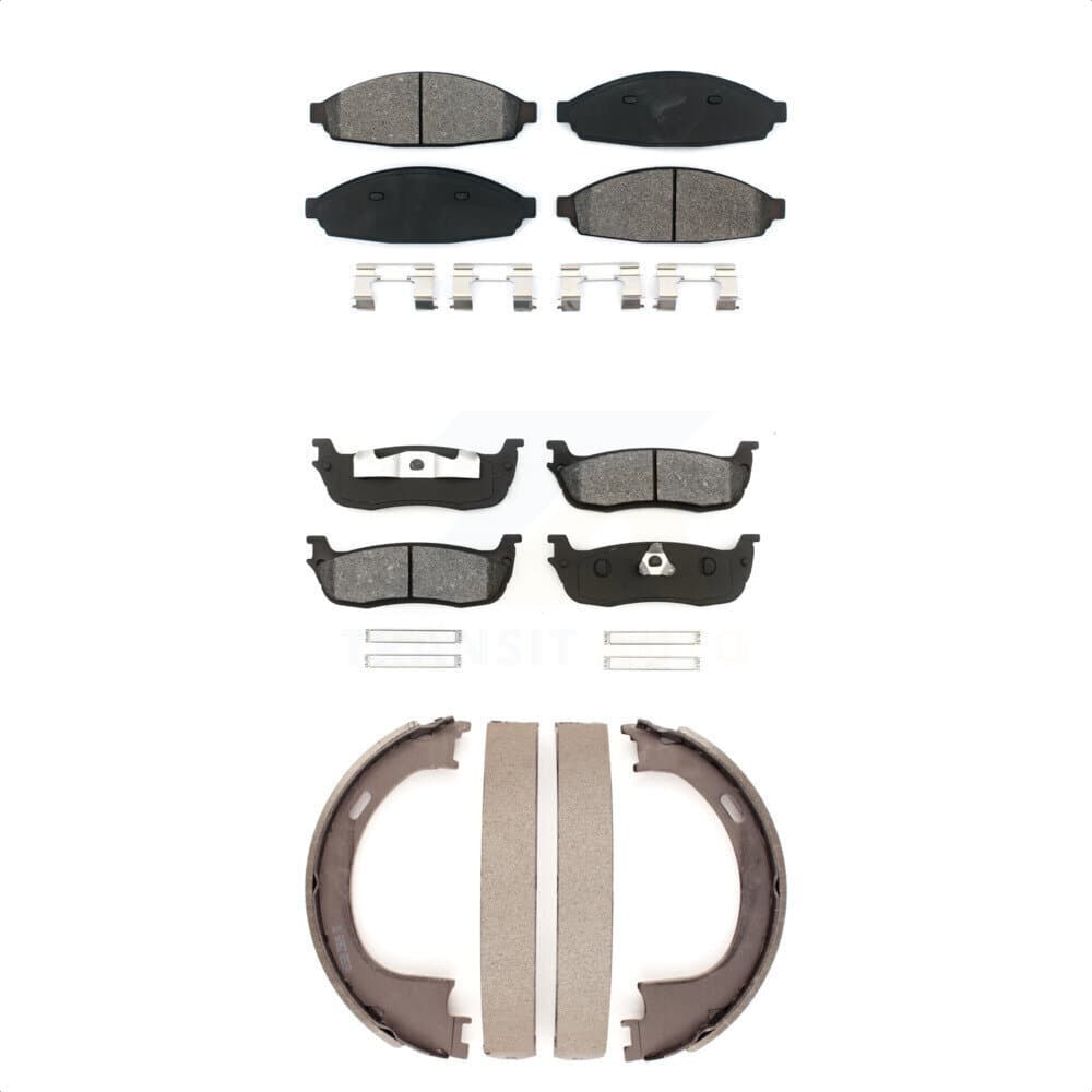Transit Auto - KSN-100690 - Front and Rear Disc Brake Pad Kits image 1