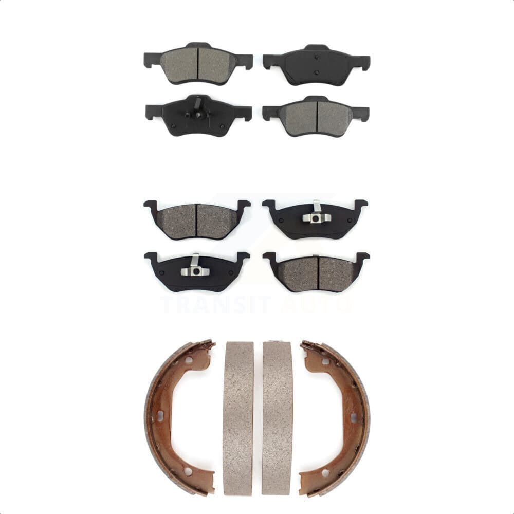 Transit Auto - KSN-100700 - Front and Rear Disc Brake Pad Kits image 1