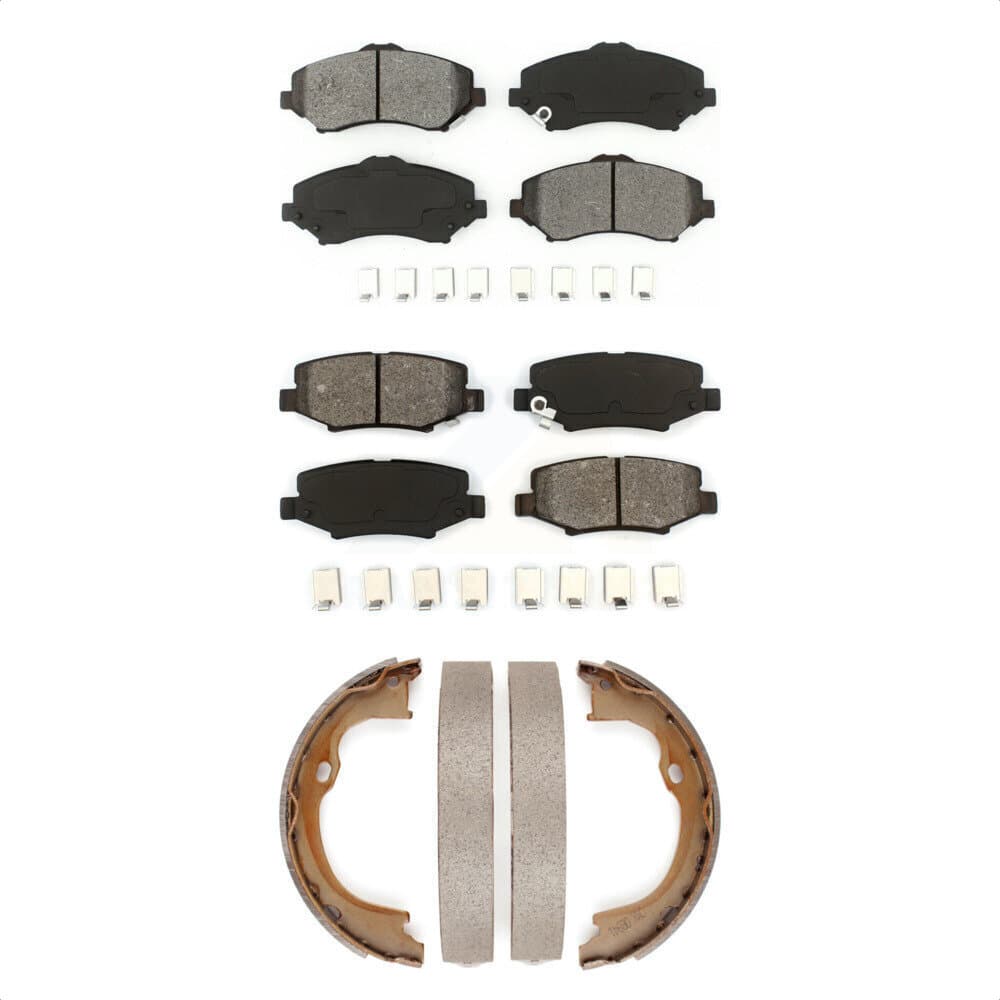 Transit Auto - KSN-100702 - Front and Rear Disc Brake Pad Kits image 1