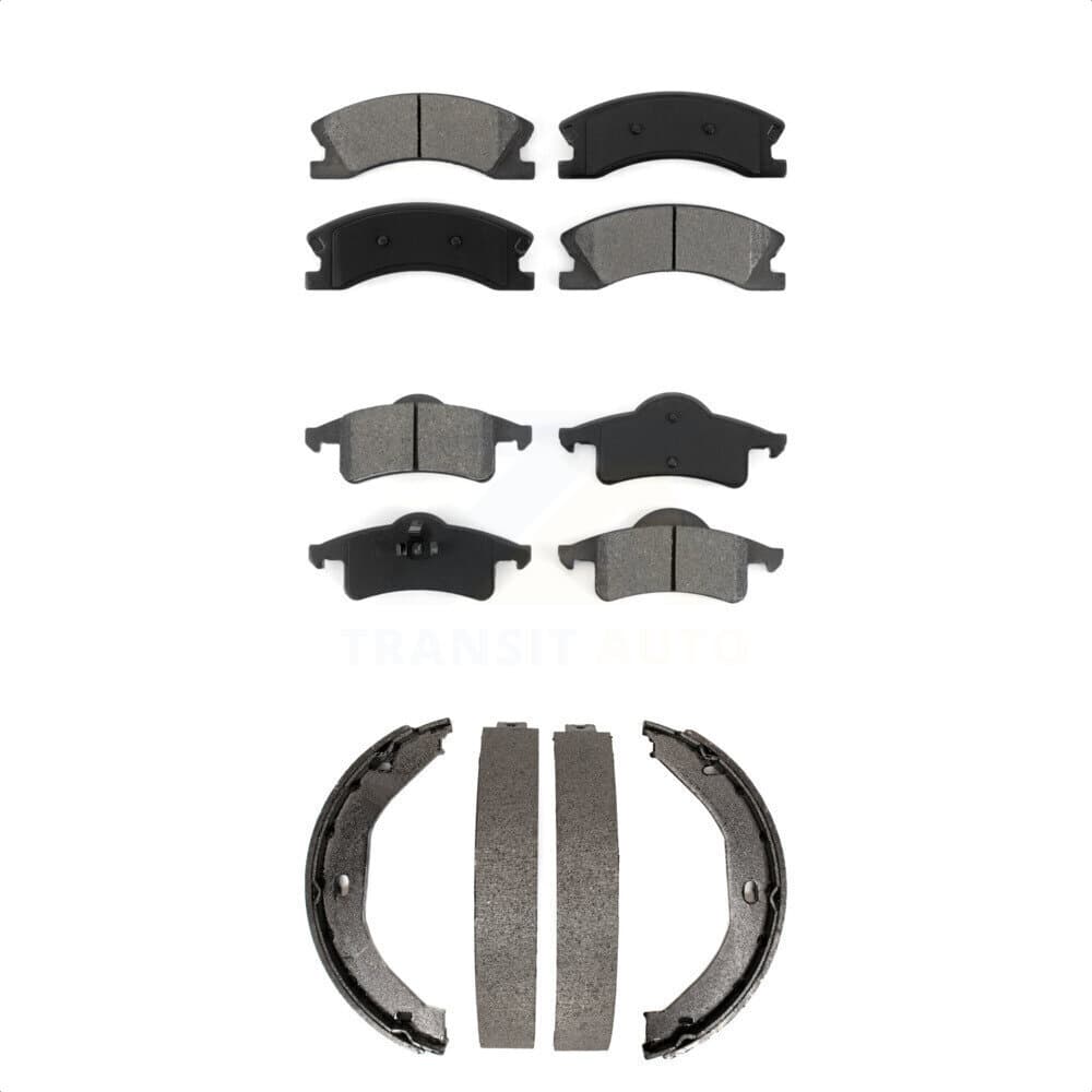 Transit Auto - KSN-100704 - Front and Rear Disc Brake Pad Kits image 1