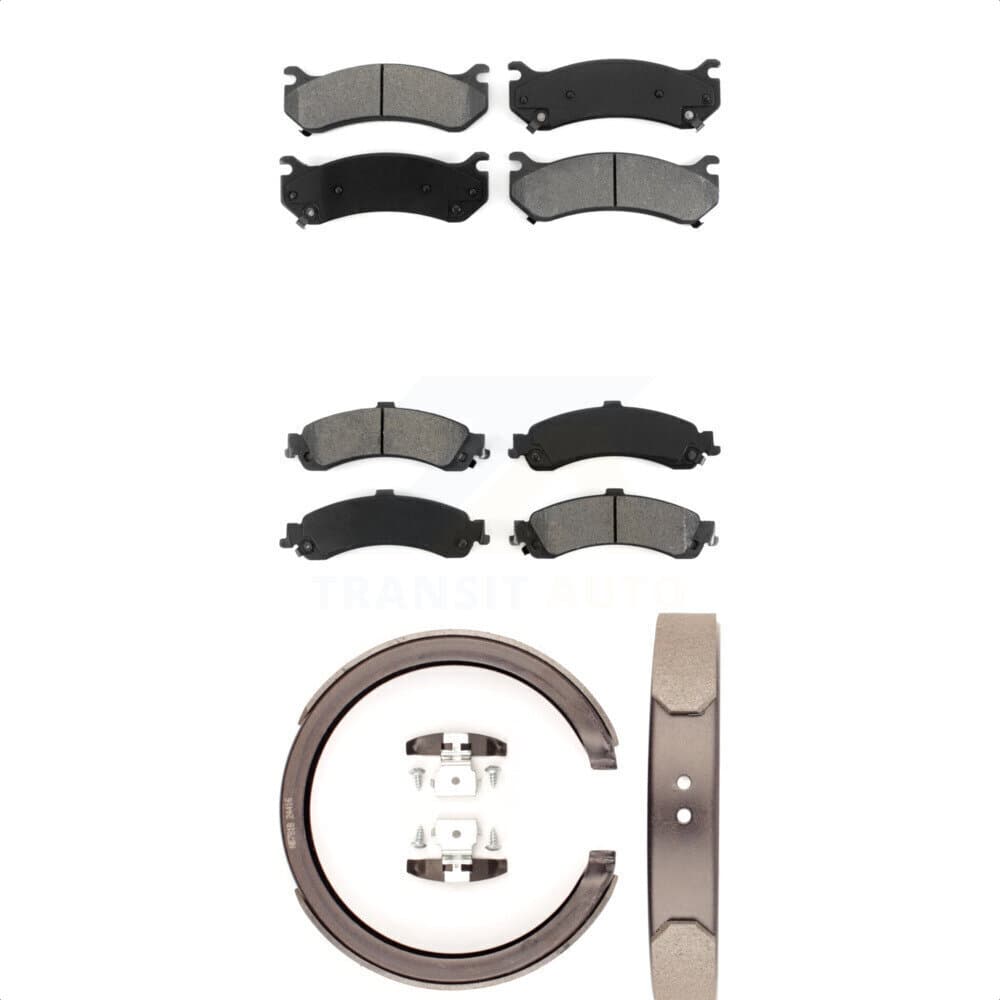 Transit Auto - KSN-100711 - Front and Rear Disc Brake Pad Kits image 1