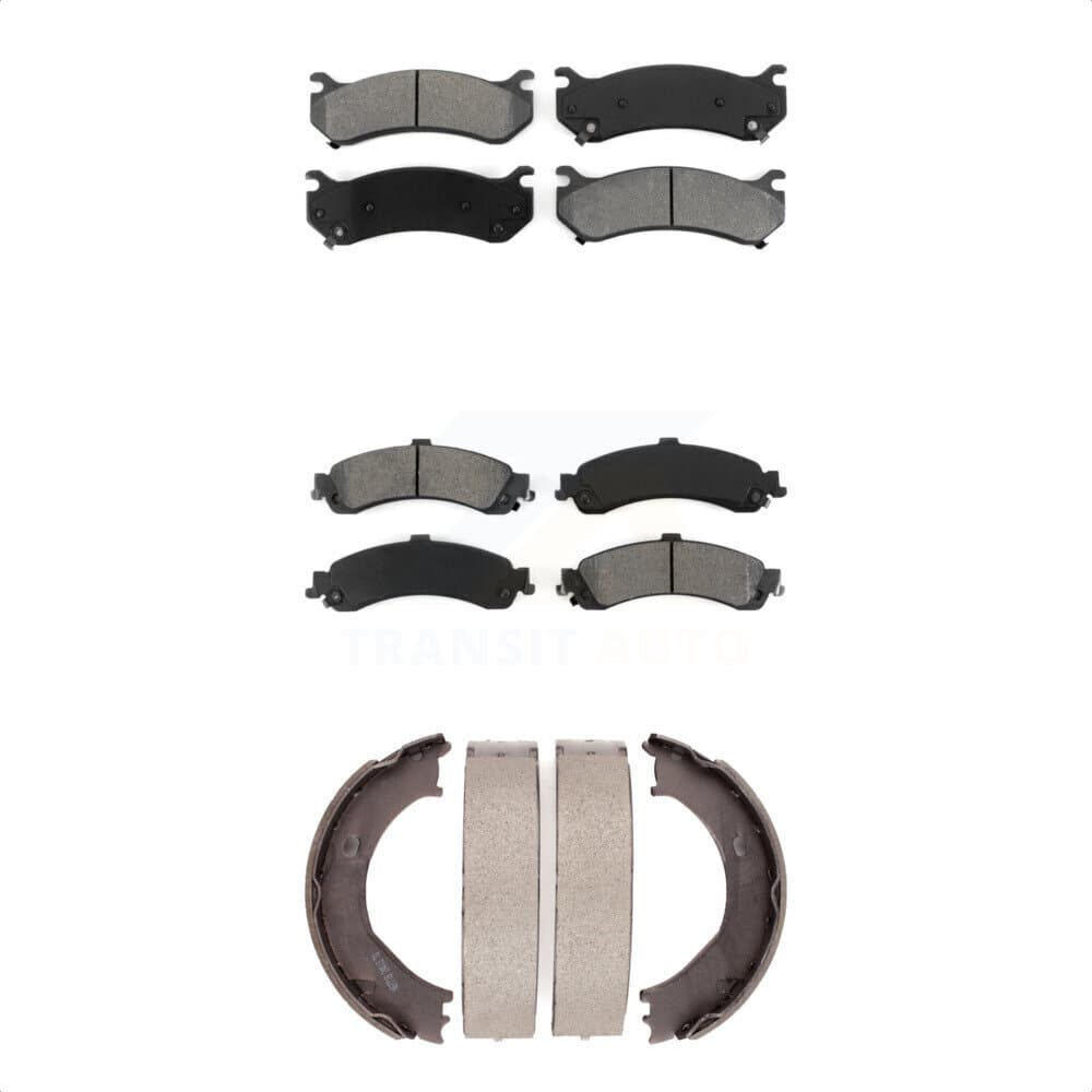 Transit Auto - KSN-100730 - Front and Rear Disc Brake Pad Kits image 1