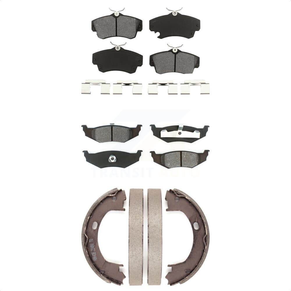 Transit Auto - KSN-100731 - Front and Rear Disc Brake Pad Kits image 1