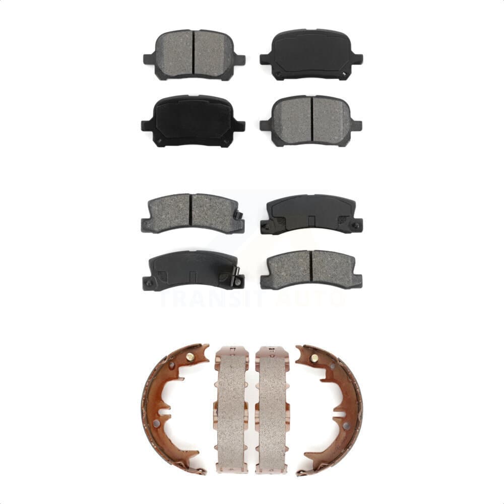 Transit Auto - KSN-100757 - Front and Rear Disc Brake Pad Kits image 1