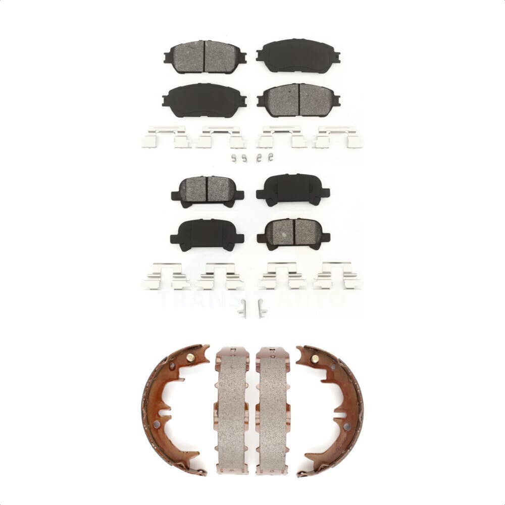 Transit Auto - KSN-100762 - Front and Rear Disc Brake Pad Kits image 1