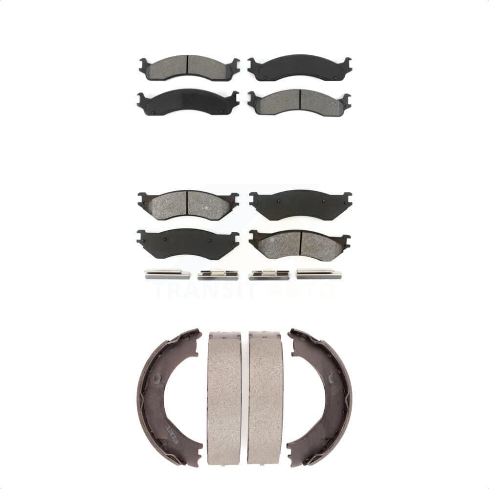 Transit Auto - KSN-100778 - Front and Rear Disc Brake Pad Kits image 1