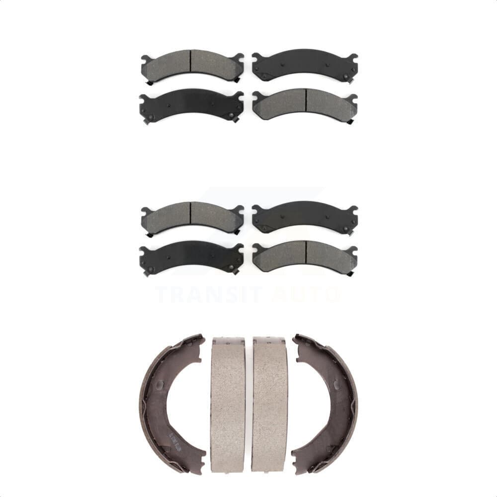 Transit Auto - KSN-100779 - Front and Rear Disc Brake Pad Kits image 1