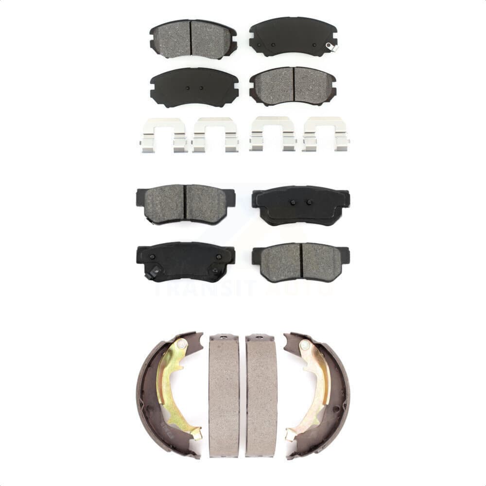 Transit Auto - KSN-100788 - Front and Rear Disc Brake Pad Kits image 1