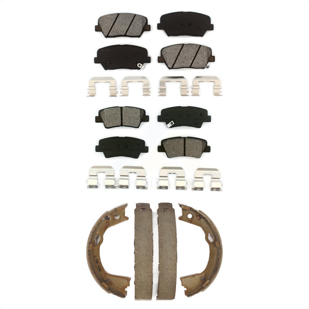 Transit Auto - KSN-100790 - Front and Rear Disc Brake Pad Kits image 1