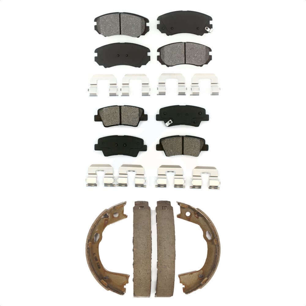 Transit Auto - KSN-100791 - Front and Rear Disc Brake Pad Kits image 1