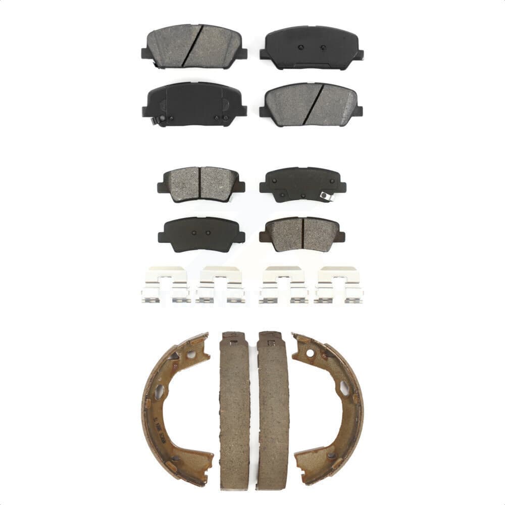 Transit Auto - KSN-100794 - Front and Rear Disc Brake Pad Kits image 1