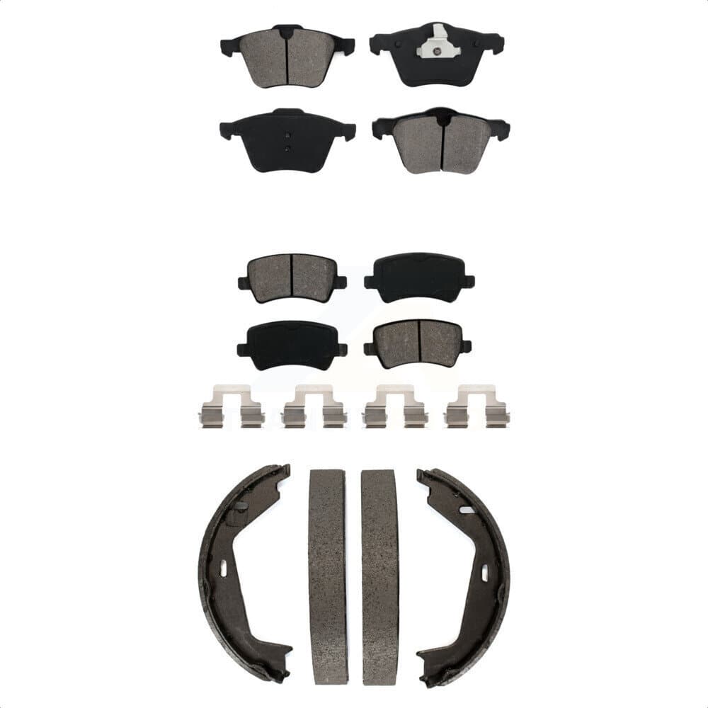 Transit Auto - KSN-100801 - Front and Rear Disc Brake Pad Kits image 1