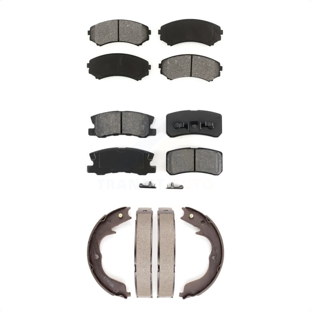Transit Auto - KSN-100805 - Front and Rear Disc Brake Pad Kits image 1