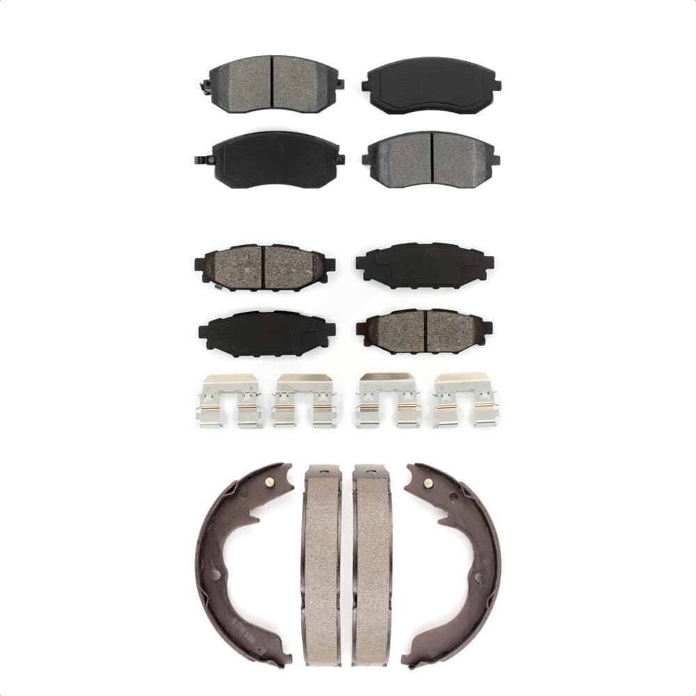 Transit Auto - KSN-100806 - Front and Rear Disc Brake Pad Kits image 1