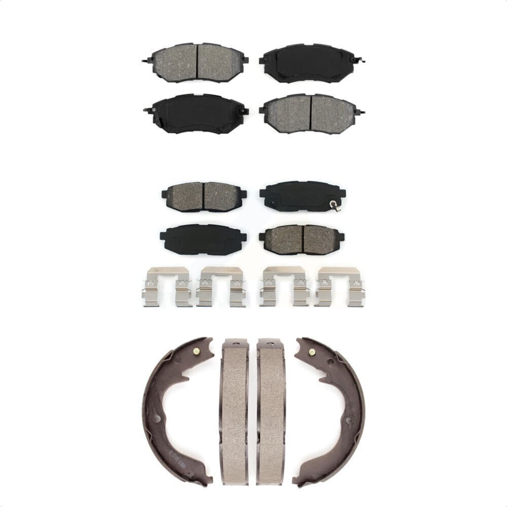 Transit Auto - KSN-100807 - Front and Rear Disc Brake Pad Kits image 1