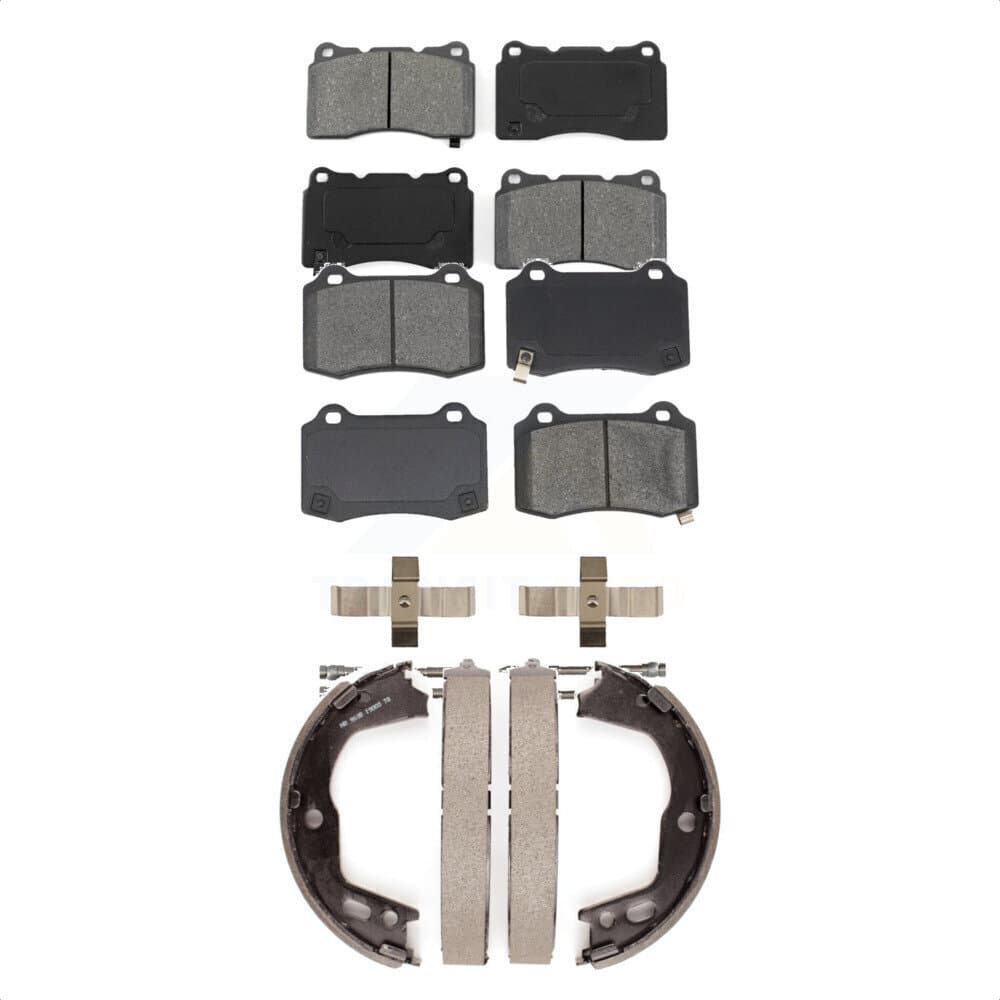 Transit Auto - KSN-100813 - Front and Rear Disc Brake Pad Kits image 1