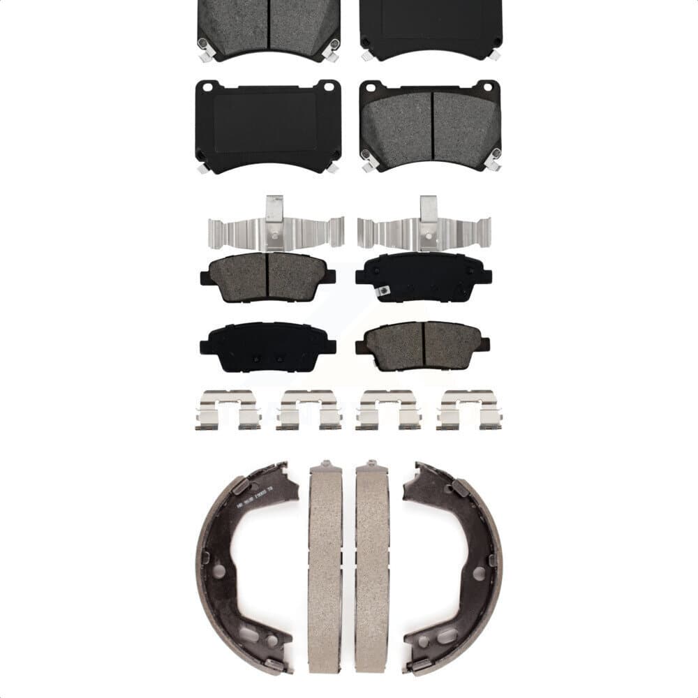 Transit Auto - KSN-100814 - Front and Rear Disc Brake Pad Kits image 1