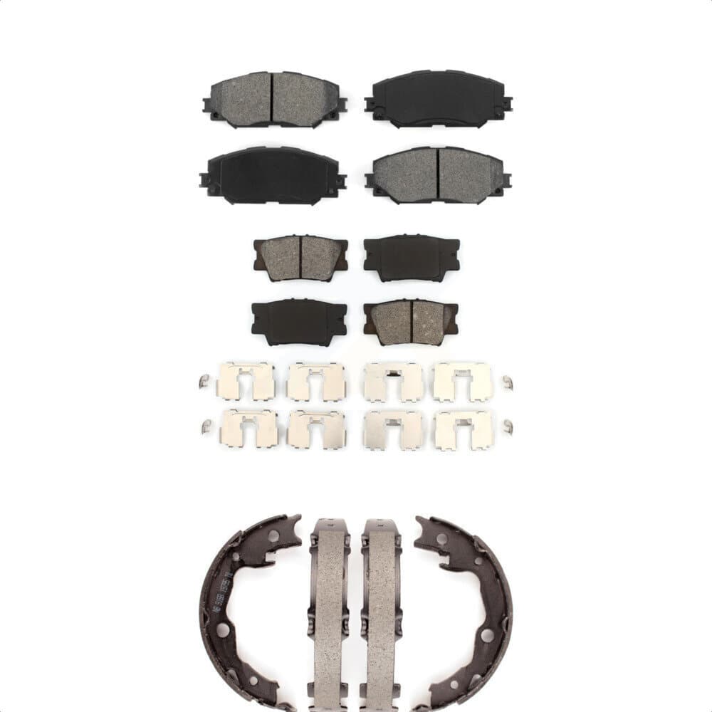 Transit Auto - KSN-100821 - Front and Rear Disc Brake Pad Kits image 1
