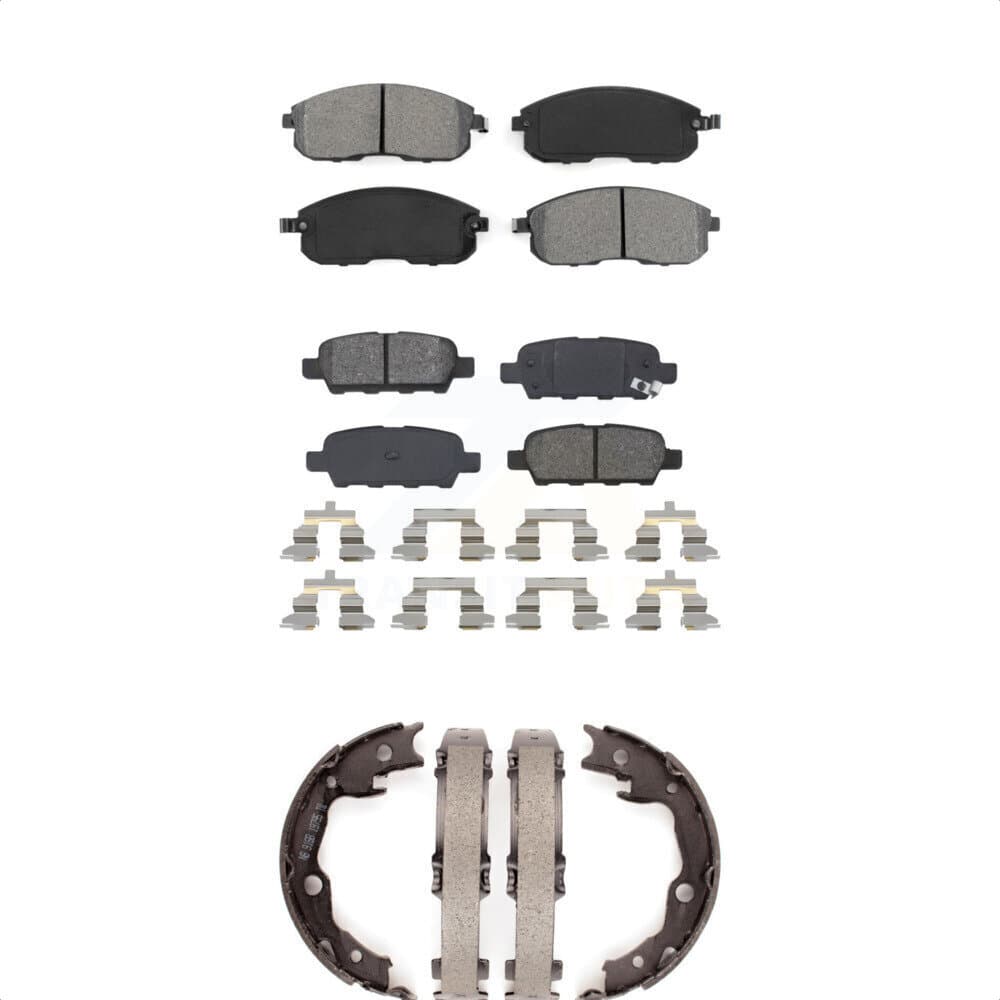 Transit Auto - KSN-100822 - Front and Rear Disc Brake Pad Kits image 1