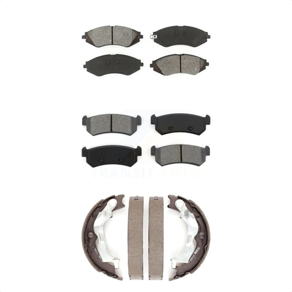 Transit Auto - KSN-100831 - Front and Rear Disc Brake Pad Kits image 1