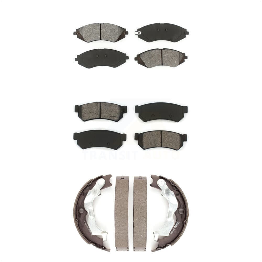 Transit Auto - KSN-100833 - Front and Rear Disc Brake Pad Kits image 1