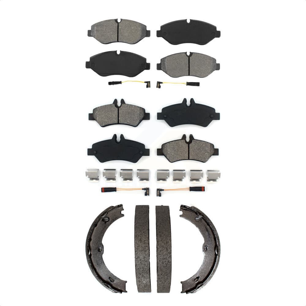 Transit Auto - KSN-100836 - Front and Rear Disc Brake Pad Kits image 1
