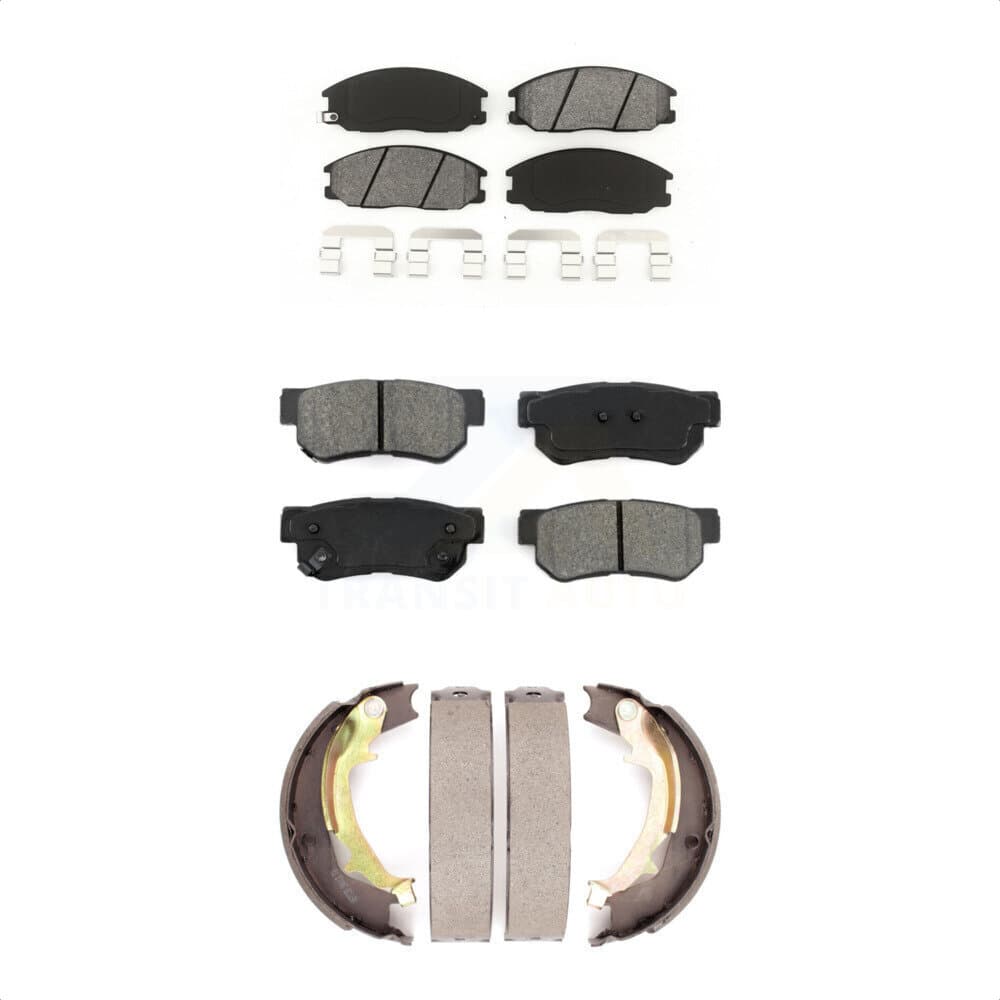 Transit Auto - KSN-100845 - Front and Rear Disc Brake Pad Kits image 1