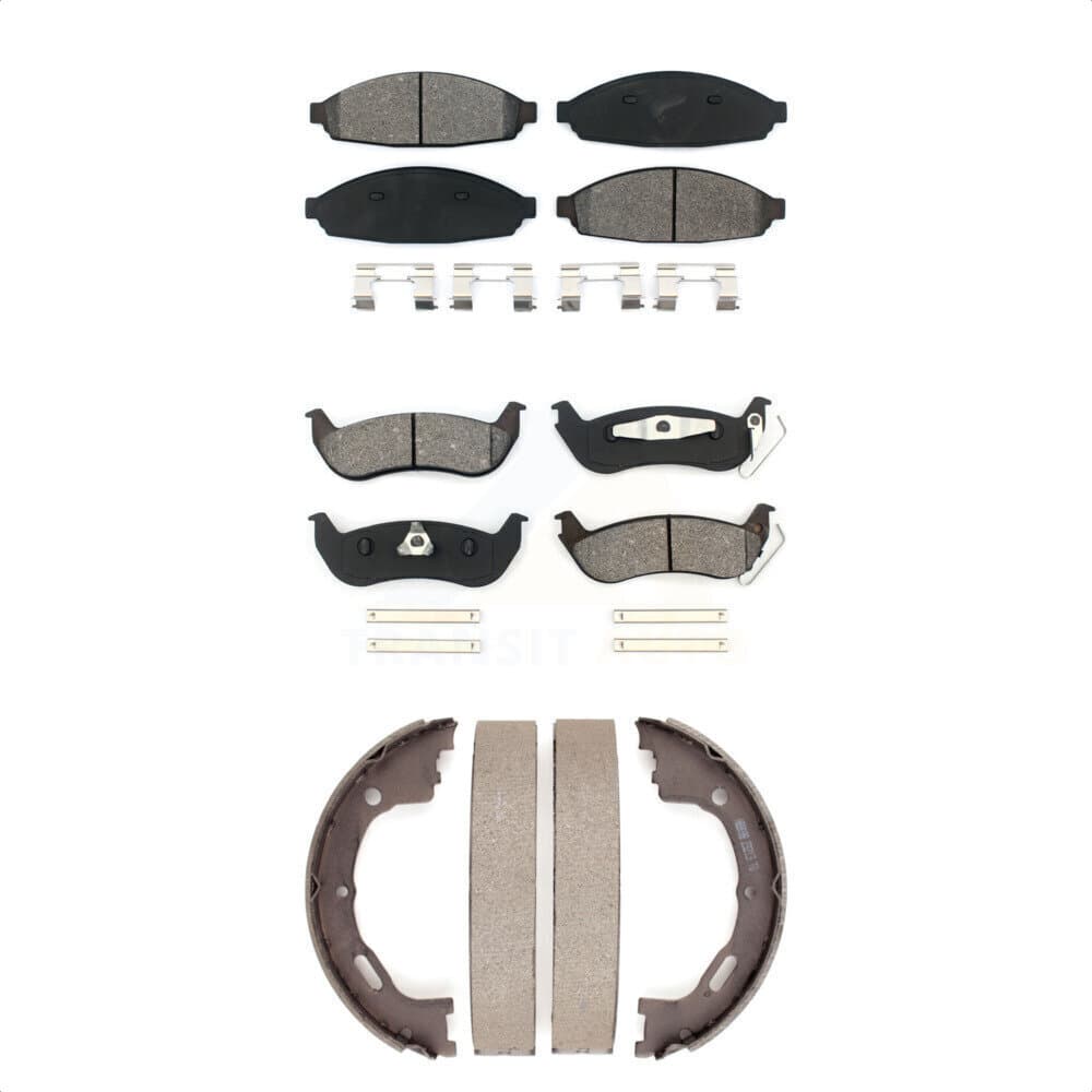 Transit Auto - KSN-100858 - Front and Rear Disc Brake Pad Kits image 1