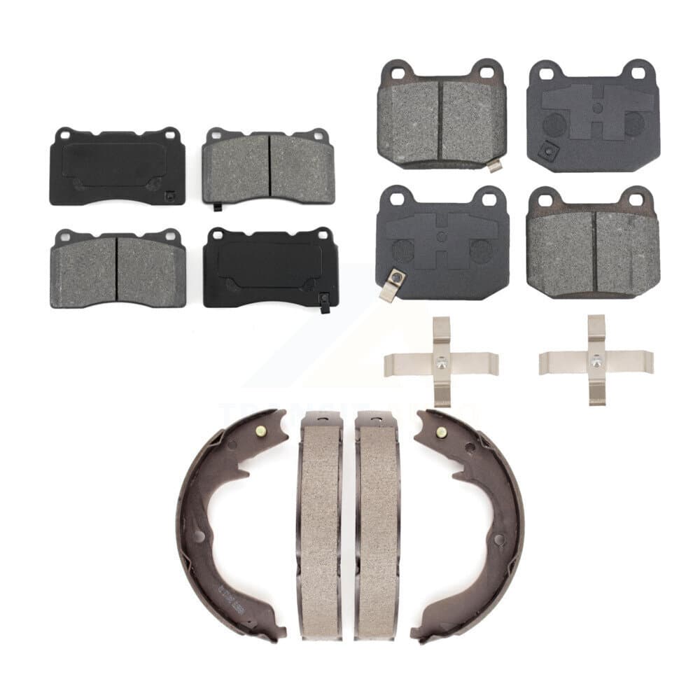 Transit Auto - KSN-100880 - Front and Rear Disc Brake Pad Kits image 1
