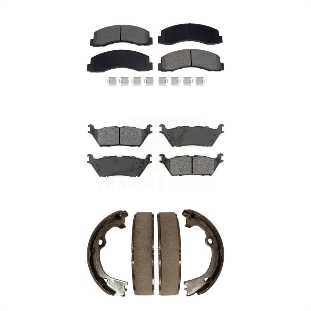 Transit Auto - KSN-100895 - Front and Rear Disc Brake Pad Kits image 1