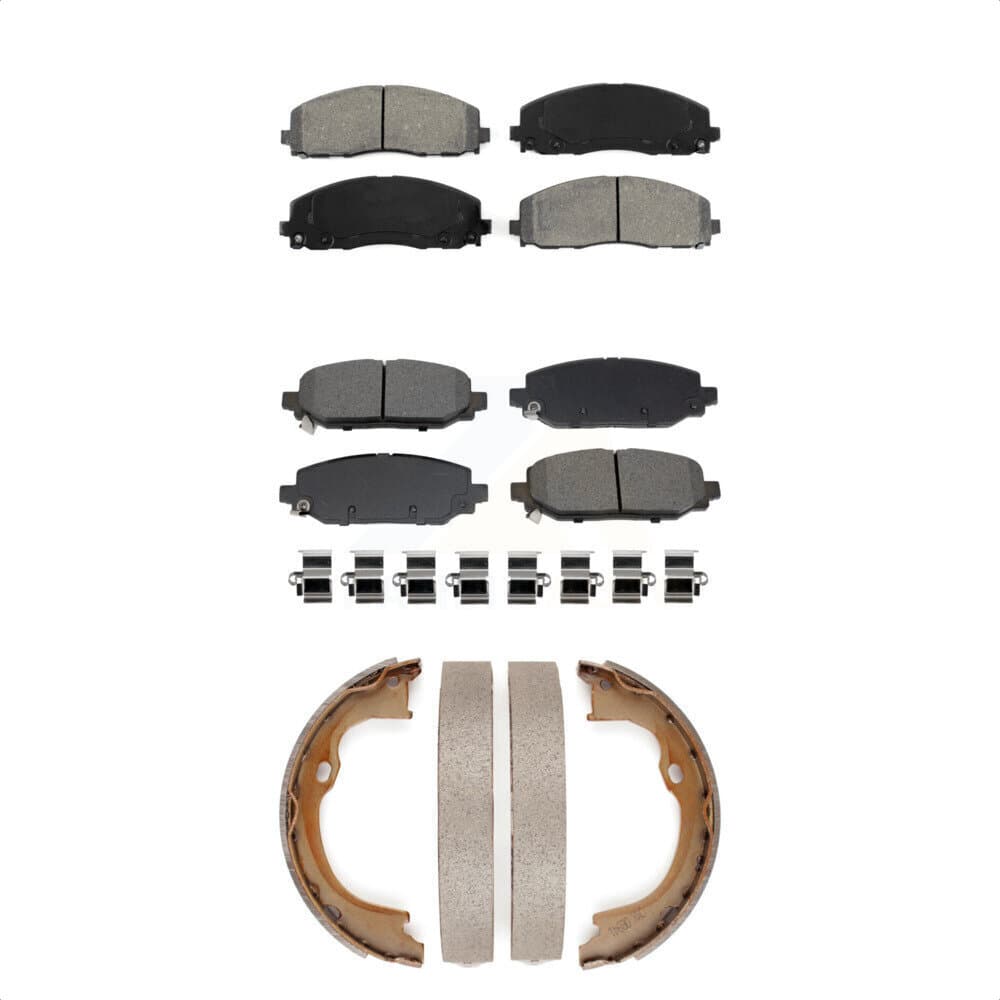 Transit Auto - KSN-100899 - Front and Rear Disc Brake Pad Kits image 1