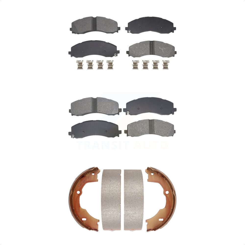 Transit Auto - KSN-100902 - Front and Rear Disc Brake Pad Kits image 1
