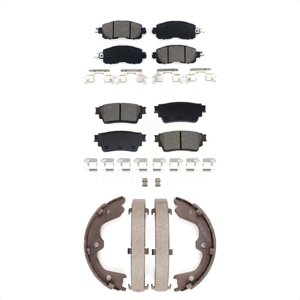 Transit Auto - KSN-100904 - Front and Rear Disc Brake Pad Kits image 1