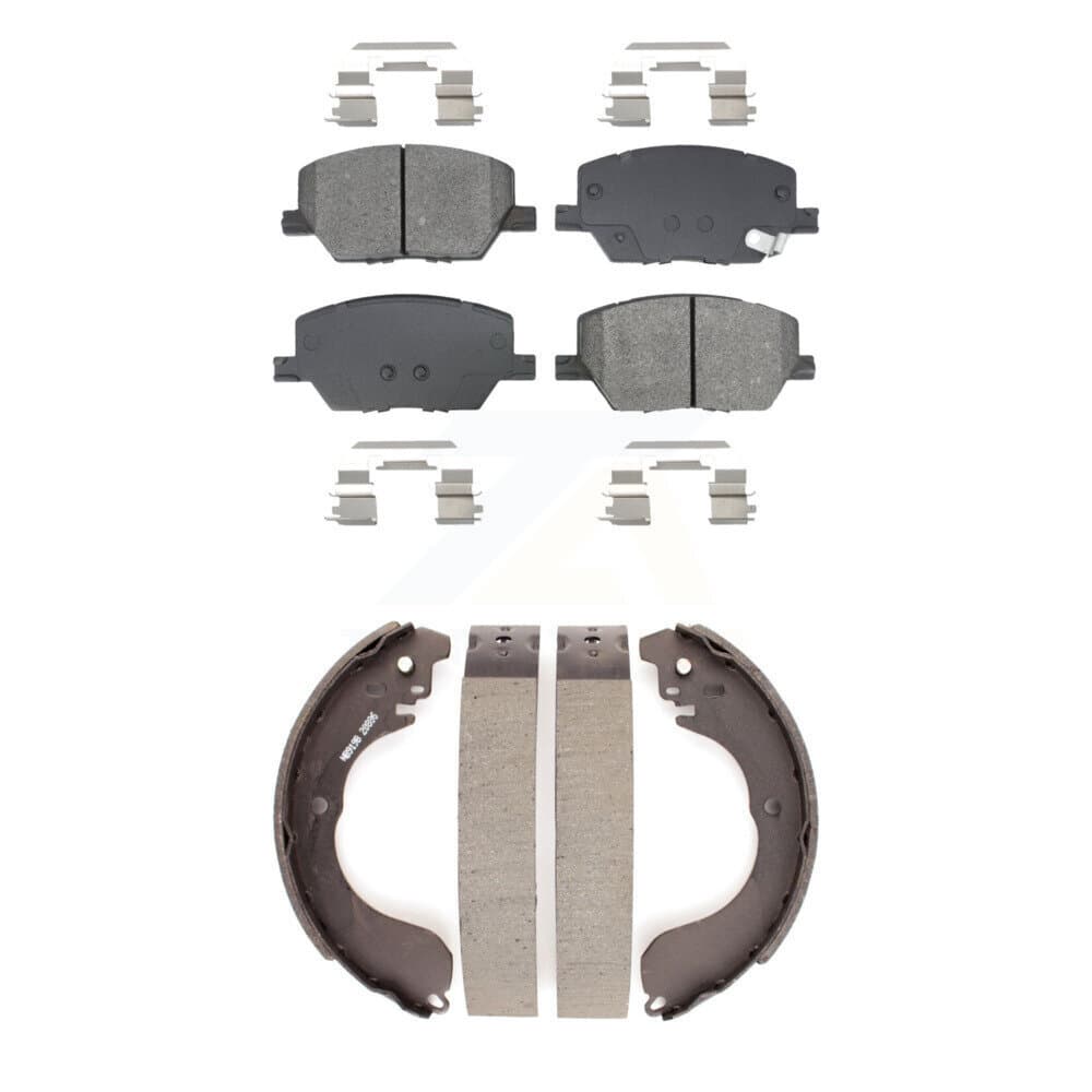 Transit Auto - KSN-100907 - Front and Rear Disc Brake Pad Kits image 1