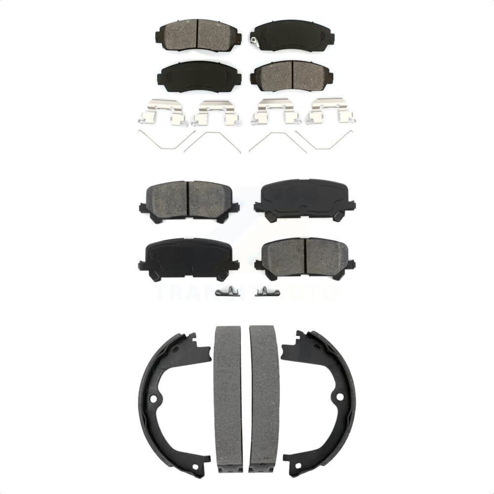 Transit Auto - KSN-100929 - Front and Rear Disc Brake Pad Kits image 1