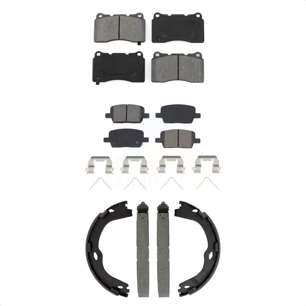Transit Auto - KSN-100943 - Front and Rear Disc Brake Pad Kits image 1