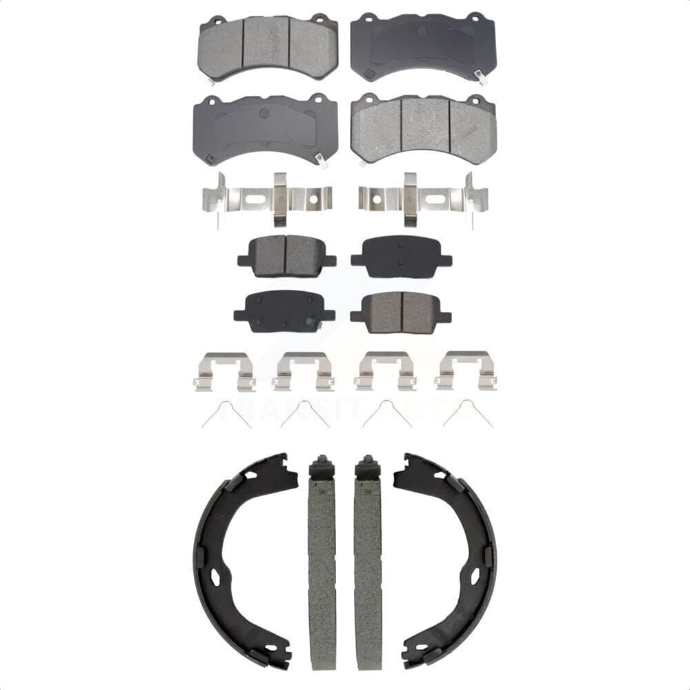 Transit Auto - KSN-100944 - Front and Rear Disc Brake Pad Kits image 1