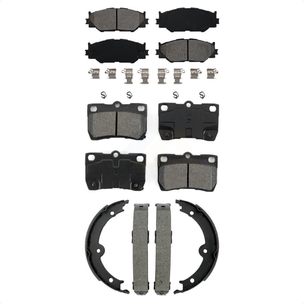 Transit Auto - KSN-100948 - Front and Rear Disc Brake Pad Kits image 1