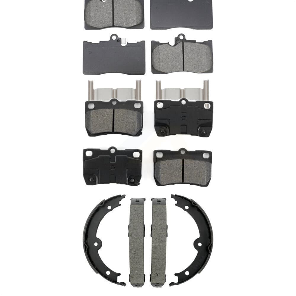 Transit Auto - KSN-100950 - Front and Rear Disc Brake Pad Kits image 1