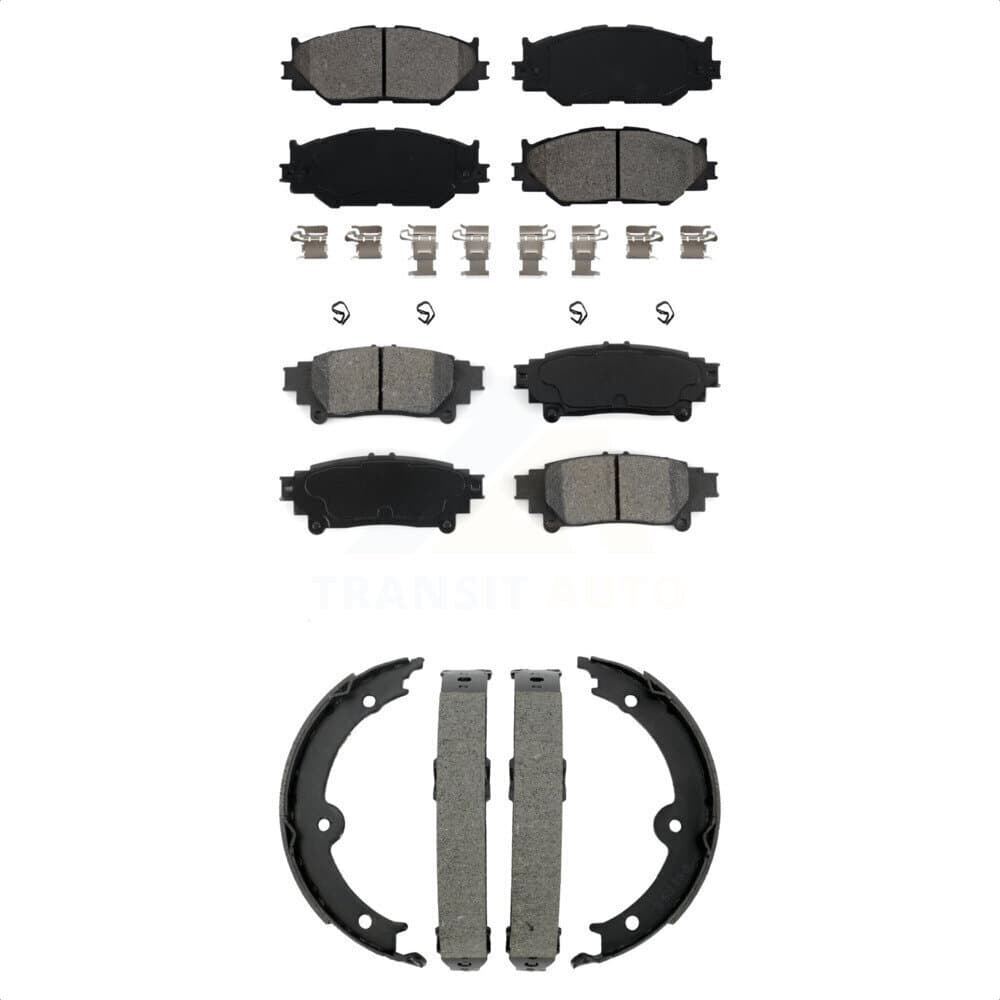Transit Auto - KSN-100951 - Front and Rear Disc Brake Pad Kits image 1
