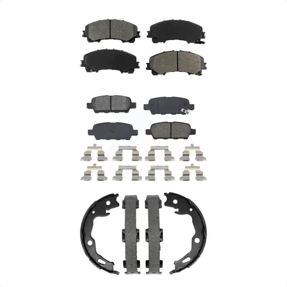 Transit Auto - KSN-100956 - Front and Rear Disc Brake Pad Kits image 1