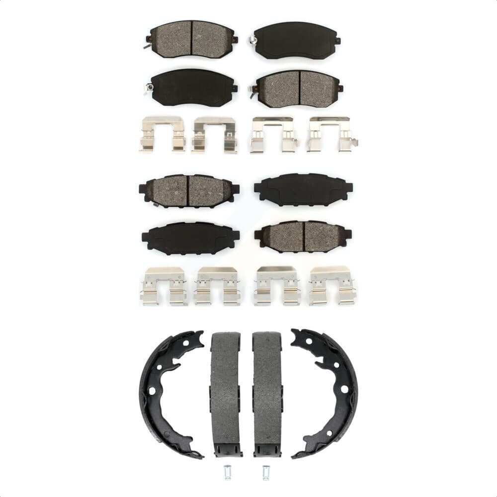 Transit Auto - KSN-100964 - Front and Rear Disc Brake Pad Kits image 1