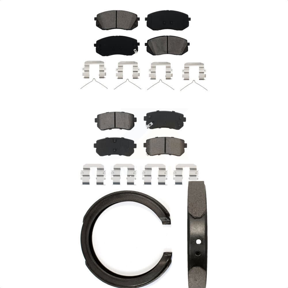 Transit Auto - KSN-100967 - Front and Rear Disc Brake Pad Kits image 1