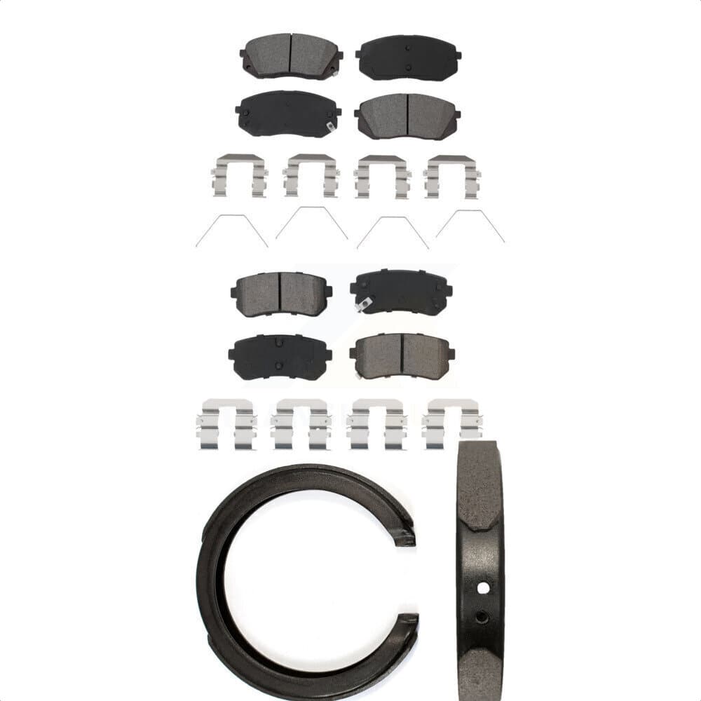 Transit Auto - KSN-100969 - Front and Rear Disc Brake Pad Kits image 1