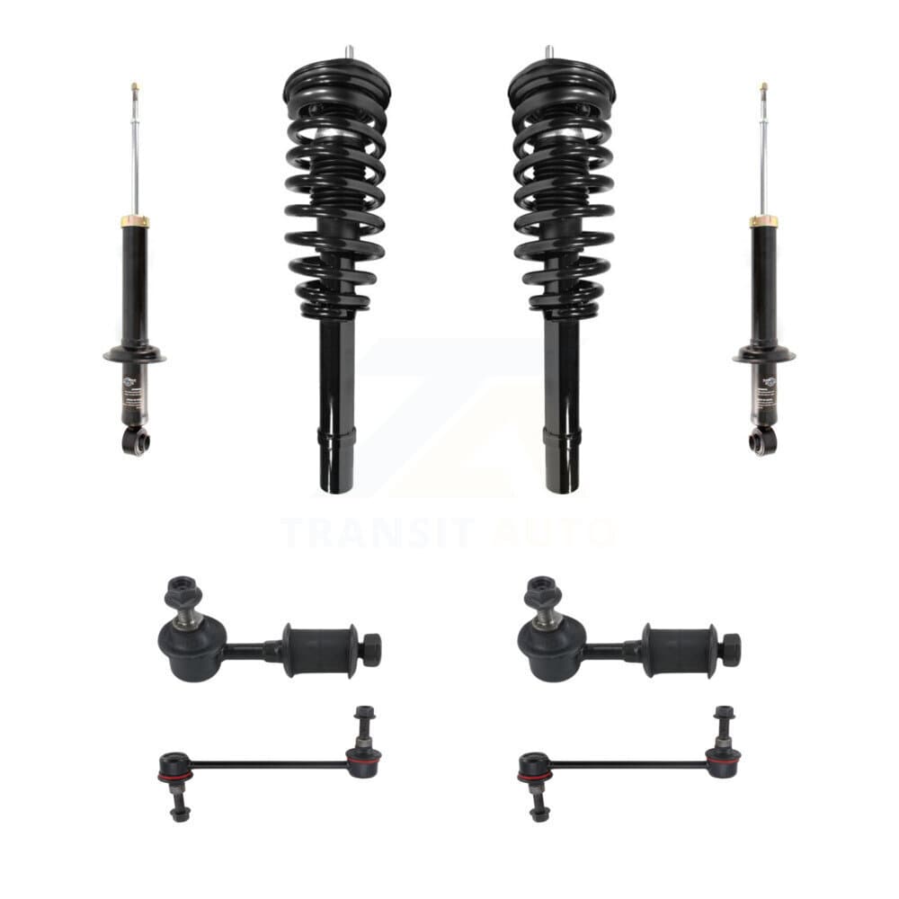 Transit Auto - KSS-107657 - Front and Rear Suspension Strut and Coil Spring Assembly Kits image 1
