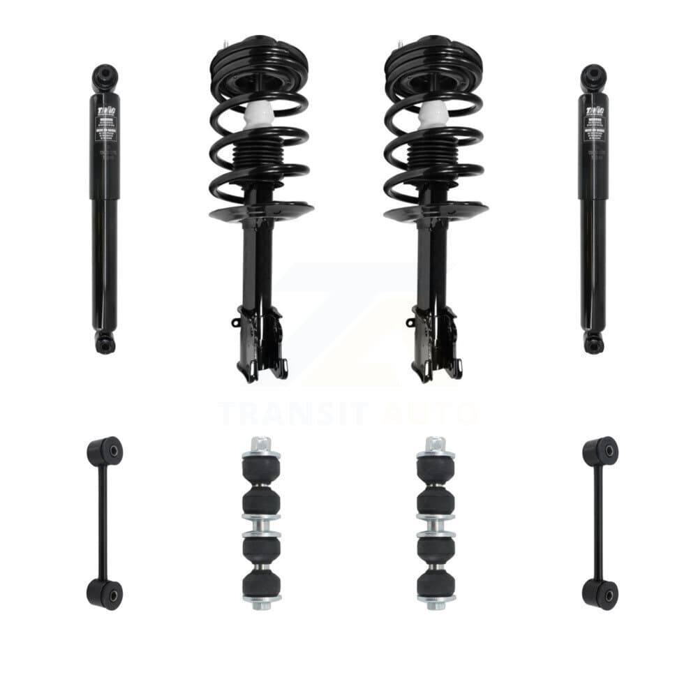 Transit Auto - KSS-107683 - Front and Rear Suspension Strut and Coil Spring Assembly Kits image 1