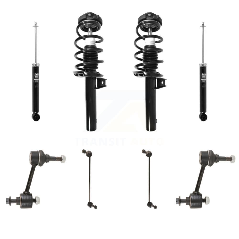 Transit Auto - KSS-107688 - Front and Rear Suspension Strut and Coil Spring Assembly Kits image 1